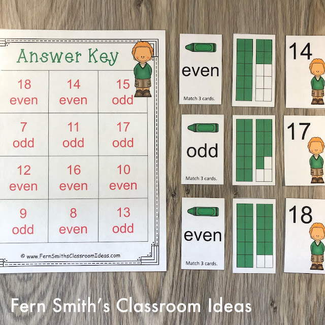 Click Here to Download this Second Grade Even and Odd Numbers Bundle
