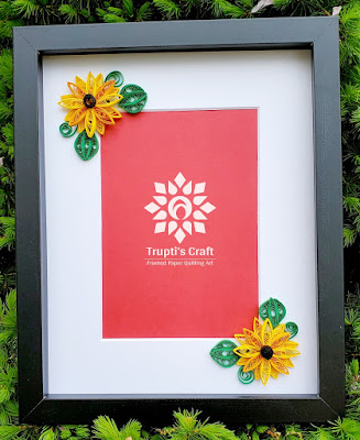 Paper Quilling Sunflower