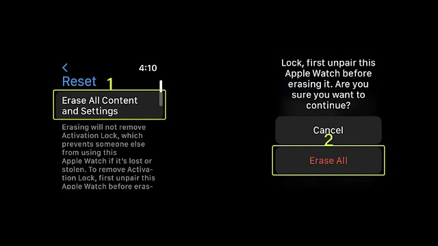 How to reset an Apple Watch with or without an iPhone
