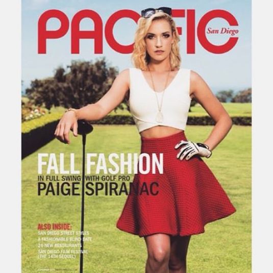 Golf @ Paige Spiranac - Pacific Magazine, September 2015 Issue