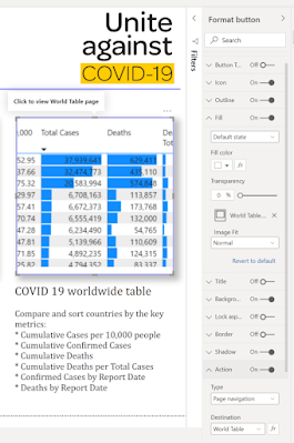 screenshot Power BI format button