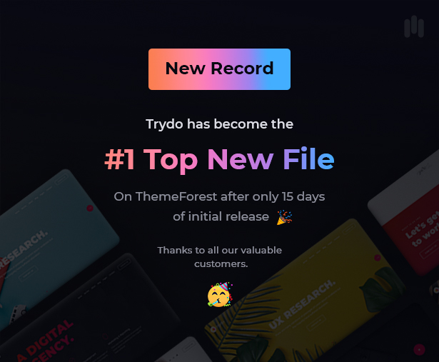 Trydo - Creative Agency & Portfolio WordPress Theme Free Download [Latest Version]