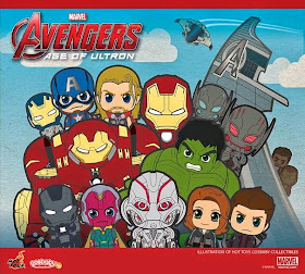 Avengers: Age of Ultron Cosbaby Series Vinyl Figures by Hot Toys