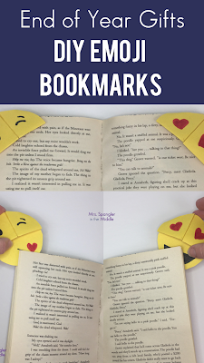 Great End of the Year Gift - Emoji Bookmarks!