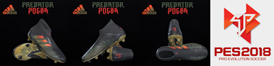 PES 2019 / PES 2018 Adidas Predator 18+ Paul Pogba Season 4 by Tisera09