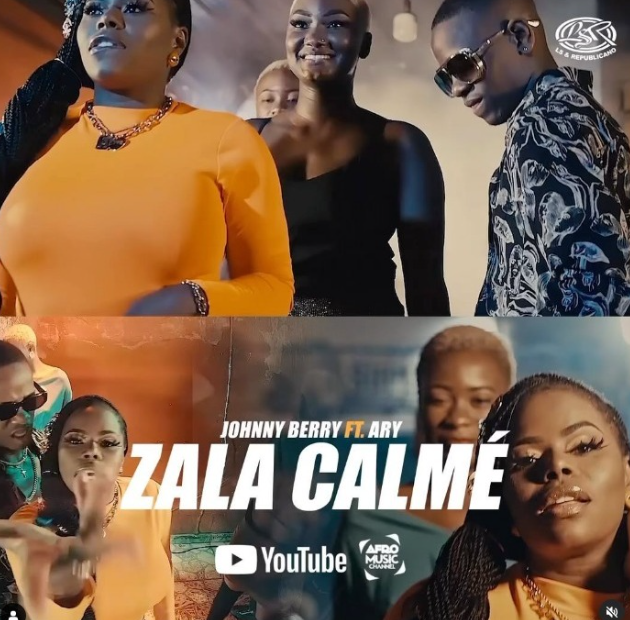 Johnny Berry Feat Diva Ary - Zala Calmé  (Afro Beat)[Áudio Oficial] 