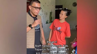 Heboh Staf Honorer Pemkab Tapteng Dipecat Gara-gara Suami Kader PDI Perjuangan, Sampai-sampai Curhat ke Masinton Pasaribu