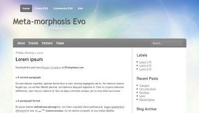 Meta morphosis Evo