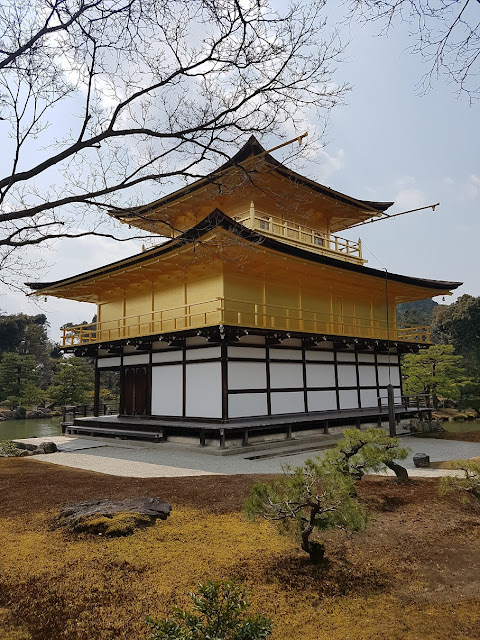 kyoto kinkaku-ji temple golden pavilion