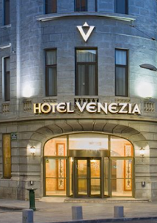 Hotel Venezia facade, one of the best Bucharest Hotels