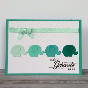 Baby elephant card