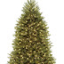 Christmas Tree | National Tree 7 Foot Dunhill Fir Tree with 700 Clear Lights