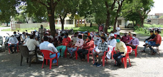 आगामी त्यौहारों को लेकर शांति समिति की बैठक संपन्न