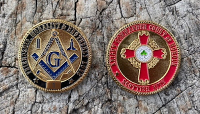 Masonic Scottish Rite Knight Commander Court of Honour Limited Edition Challenge Coin