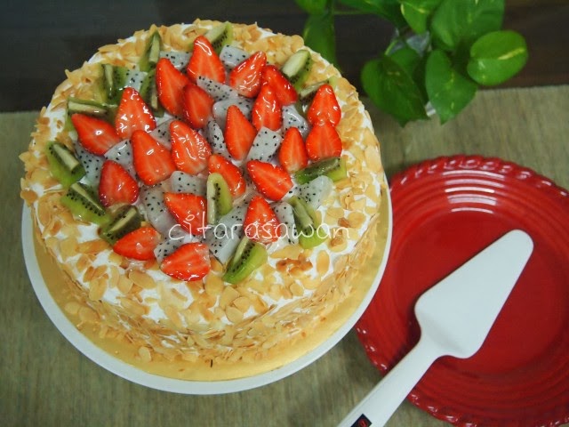 Fruits Flan Cakes ~ Resepi Terbaik