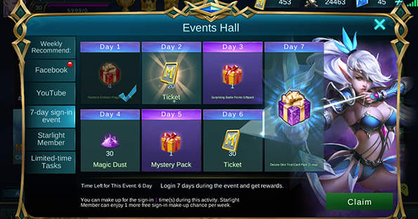 Cara Mendapat Skin Gratis Mobile Legend Permanen 100 Work Goresandroid