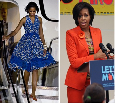 Michelle Obama Named At No. 3 on Vogue's Best Dressed List for 2010