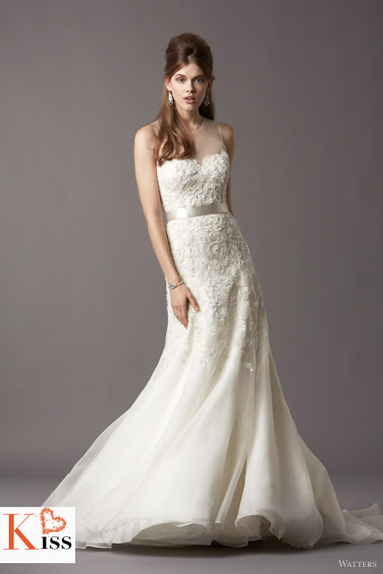 Watters 2013 Spring Lace princess Wedding Dresses