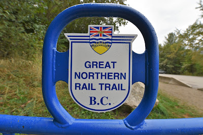 Great Northern Rail Trail sign.