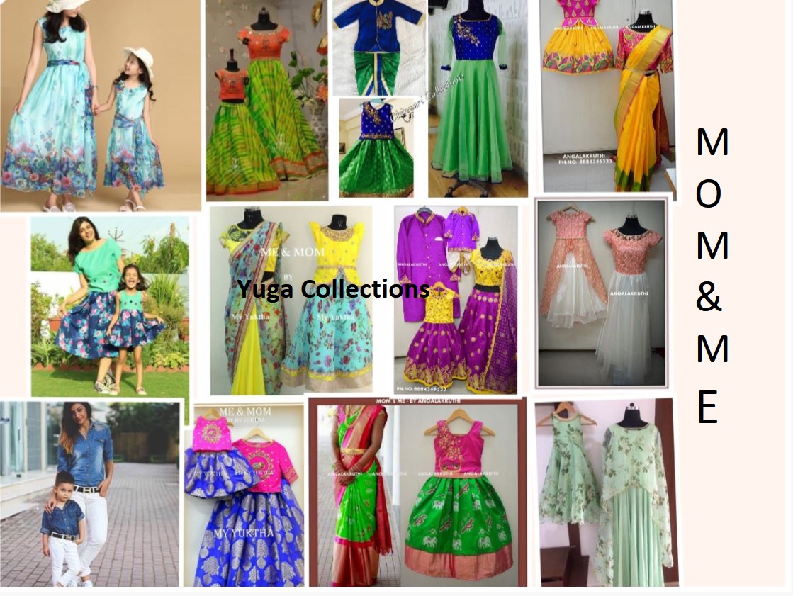 Adorable Mom Me Matching Ethnic Outfit Collection