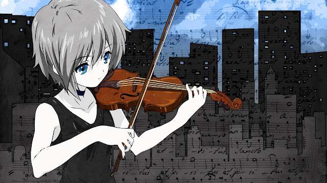 Sad Rock Star Anime Girl Wallpaper,1920 x 1080 resolution wallpapers,sad anime girls wallpapers