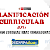 PLANIFICACIÓN CURRICULAR 2017