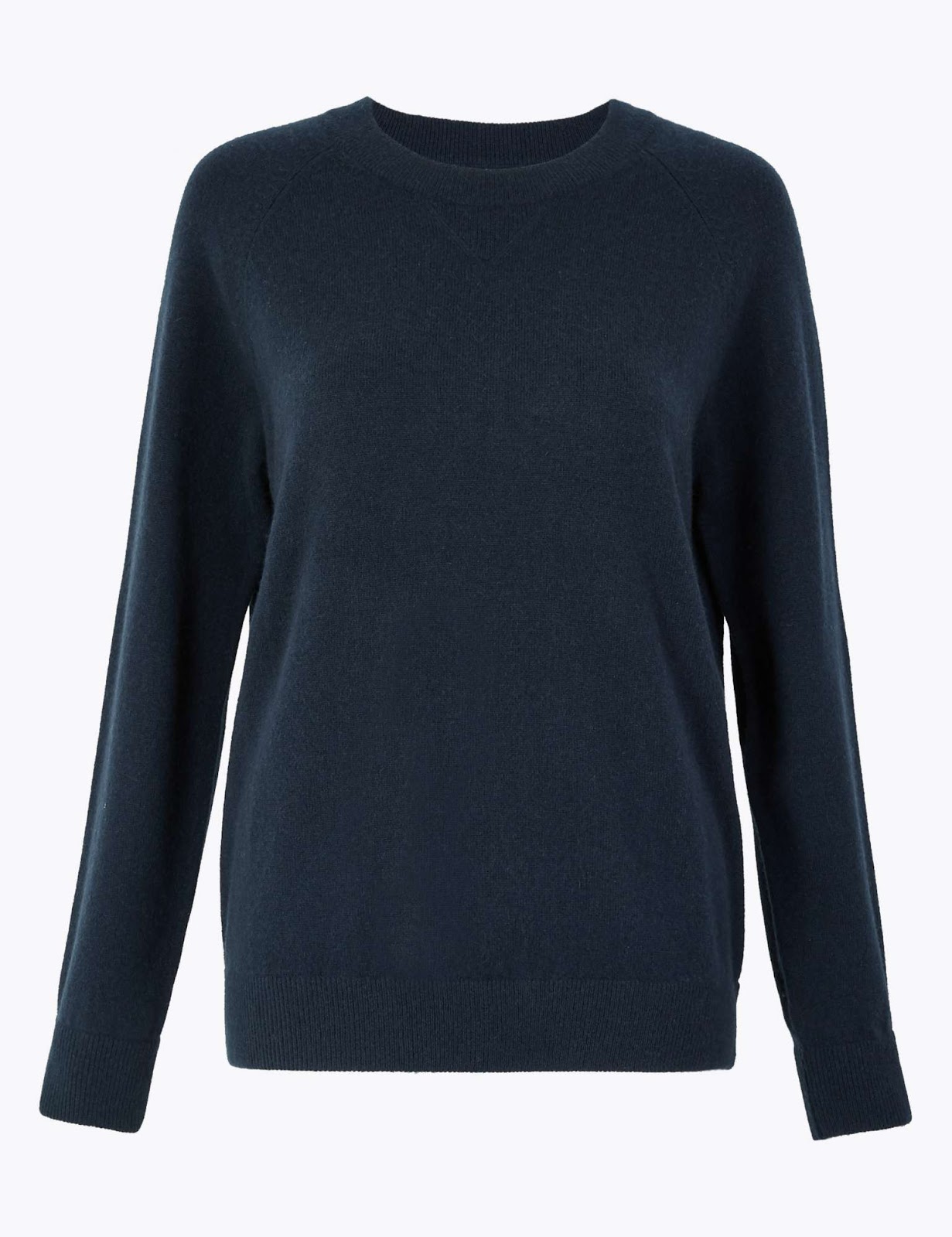 Marks and Spencer pure cashmere relaxed sweatshirt