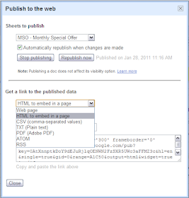 Google Docs Spreadsheet Tool/Application Article Post Published At My Blog Kitty