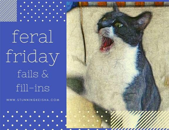 Feral Friday Fails & Fill-ins