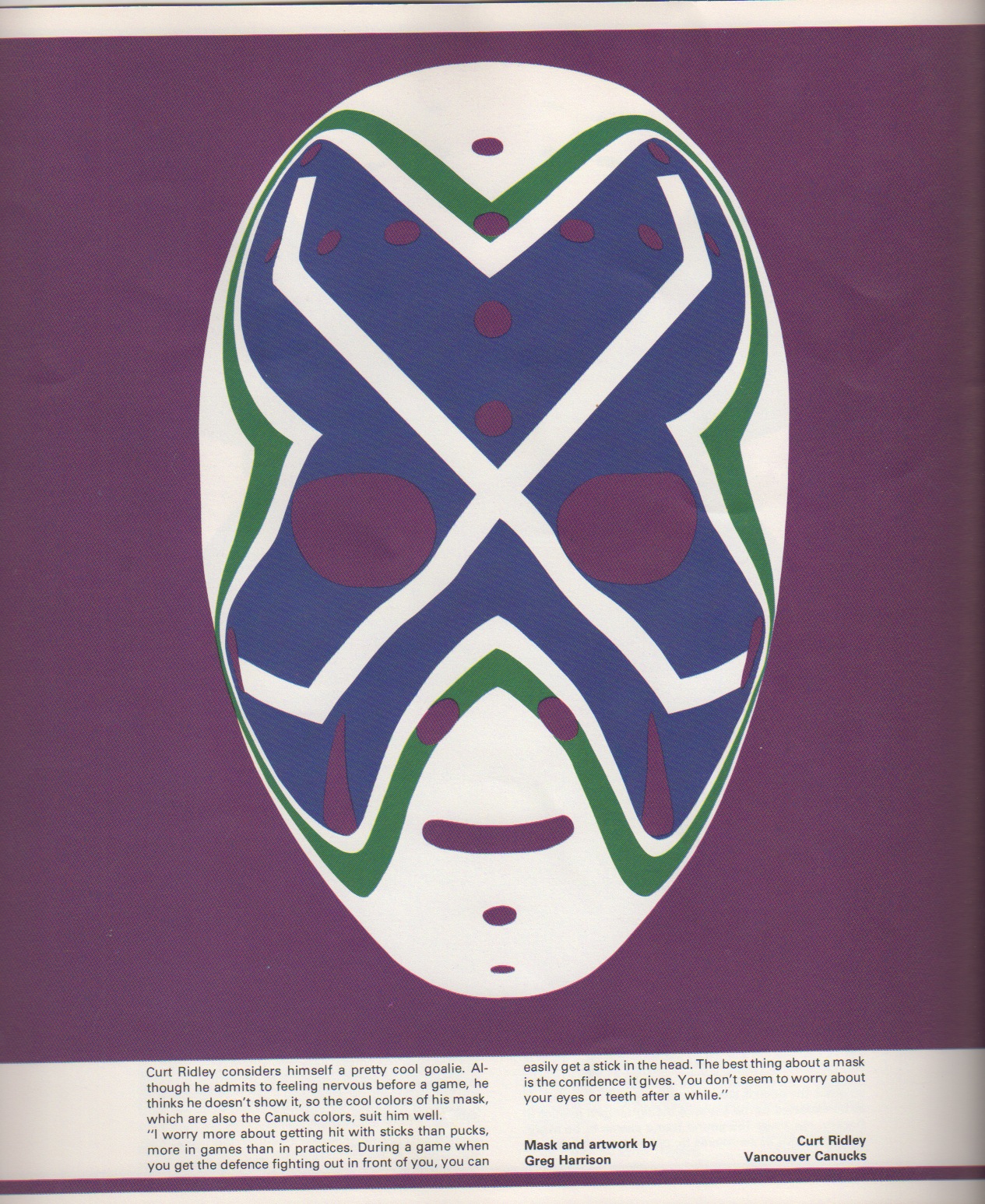 Download 1978 Goalie Mask Book