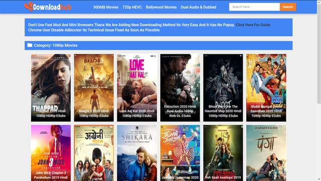 telugu movies download websites names