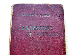 Le répertoire de la cuisine, de Th. Gringoire et L. Saulnier