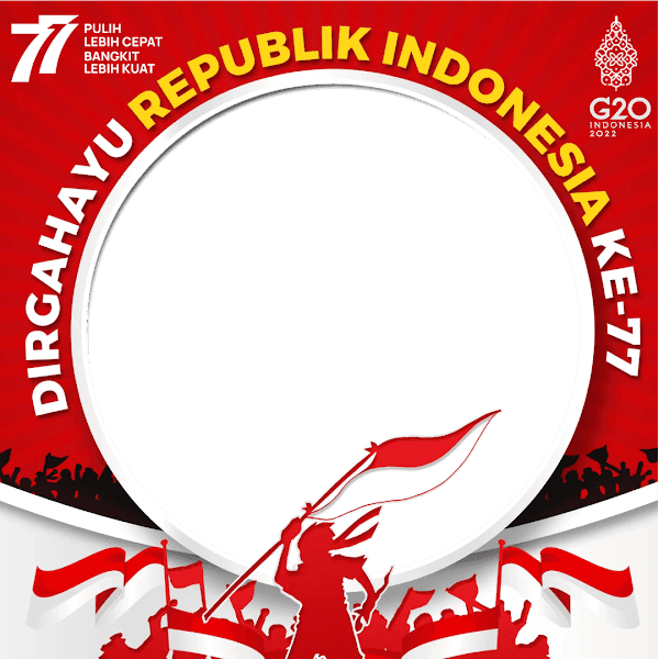 Link Twibbonize Hari Kemerdekaan Republik Indonesia 17 Agustus 2022 HUT RI ke-77 id: indonesiamerdeka1945-2022