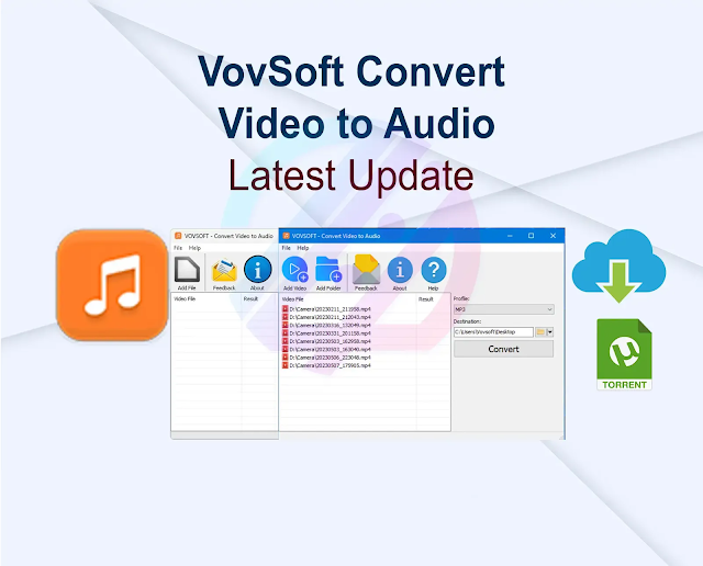 VovSoft Convert Video to Audio 2.0 Latest Update