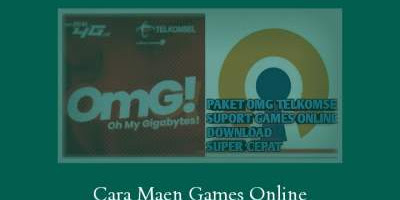 Cara Bermain Game Online Menggunakan Kuota OMG Telkomsel 