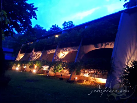 Room architecture at Montemar Beach Club in Bataan