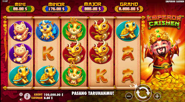 Emperor Caishen Permainan Slot Terbaru