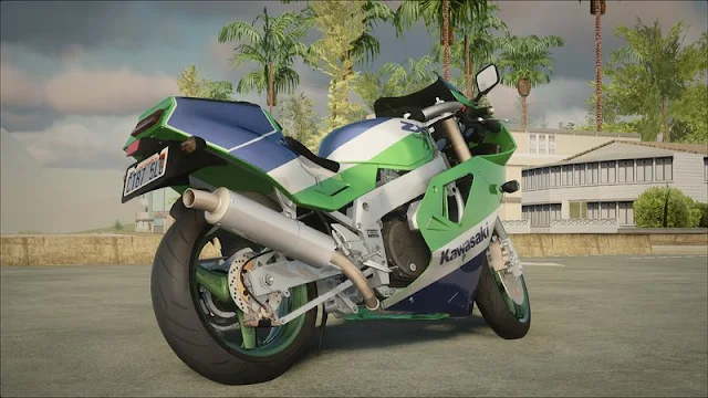 GTA San Andreas Kawasaki ZXR-750 Mod