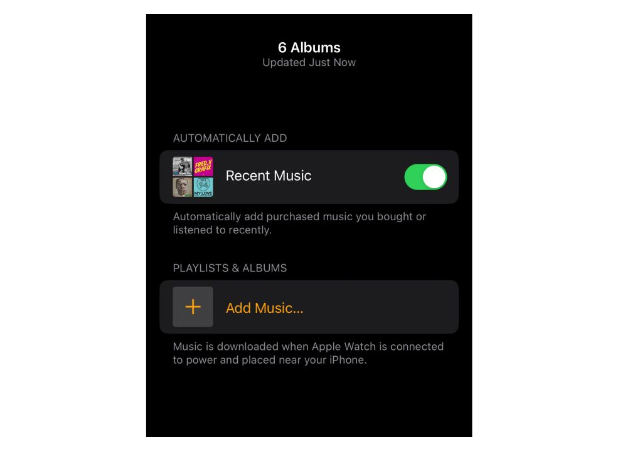 كيفية تخزين الموسيقى على Apple Watch