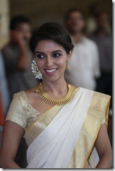 Asin in Kerala Saree Stills
