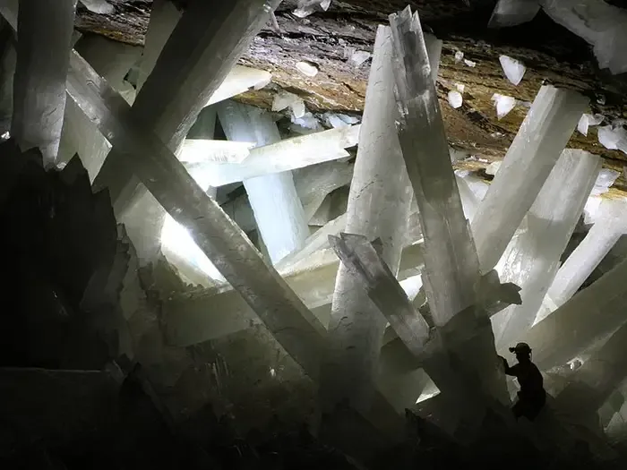 There’s a Cave in Mexico Filled with Towering White Crystals