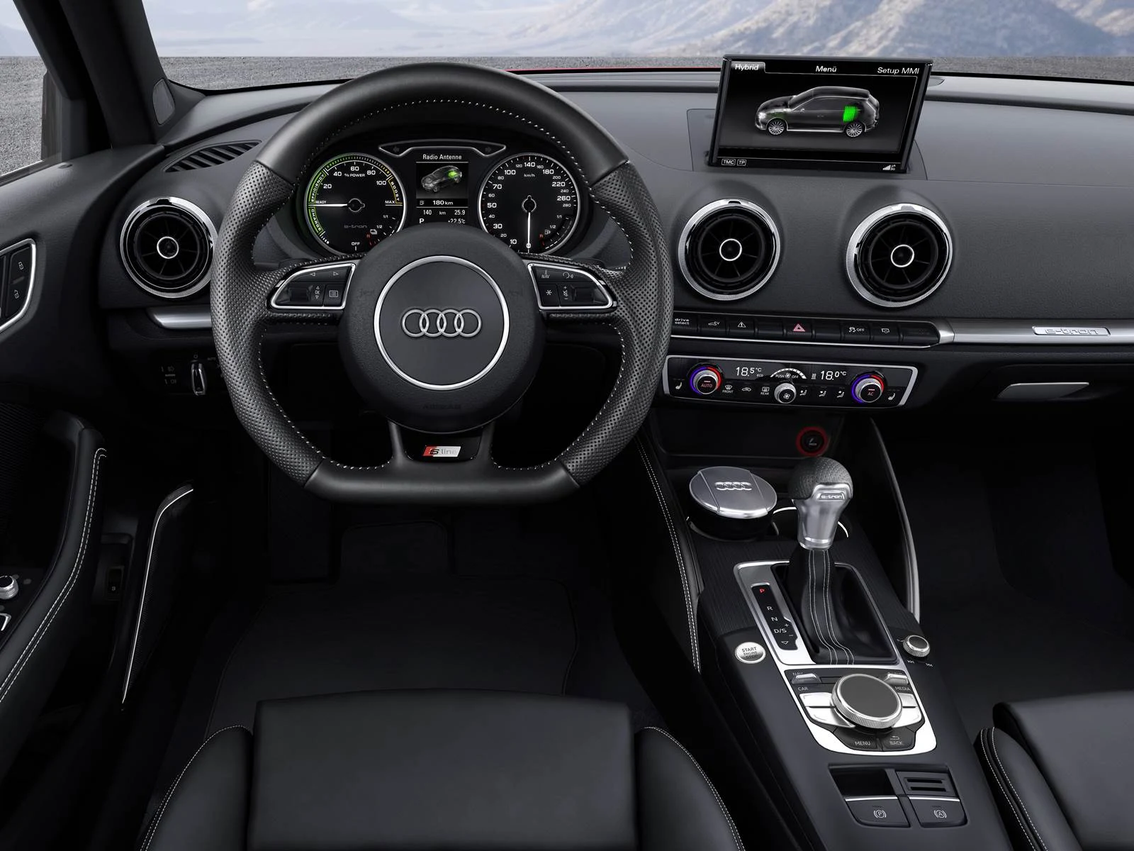 Audi A3 2015 E-Tron - interior