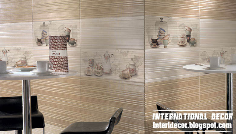 Interior Decor Idea: Contemporary kitchens wall ceramic tiles ...