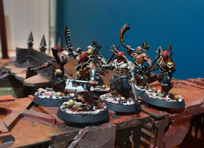 Warhammer 40k battle report: World Eaters vs Drukhari, 500pts