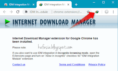 idm di toolbar chrome