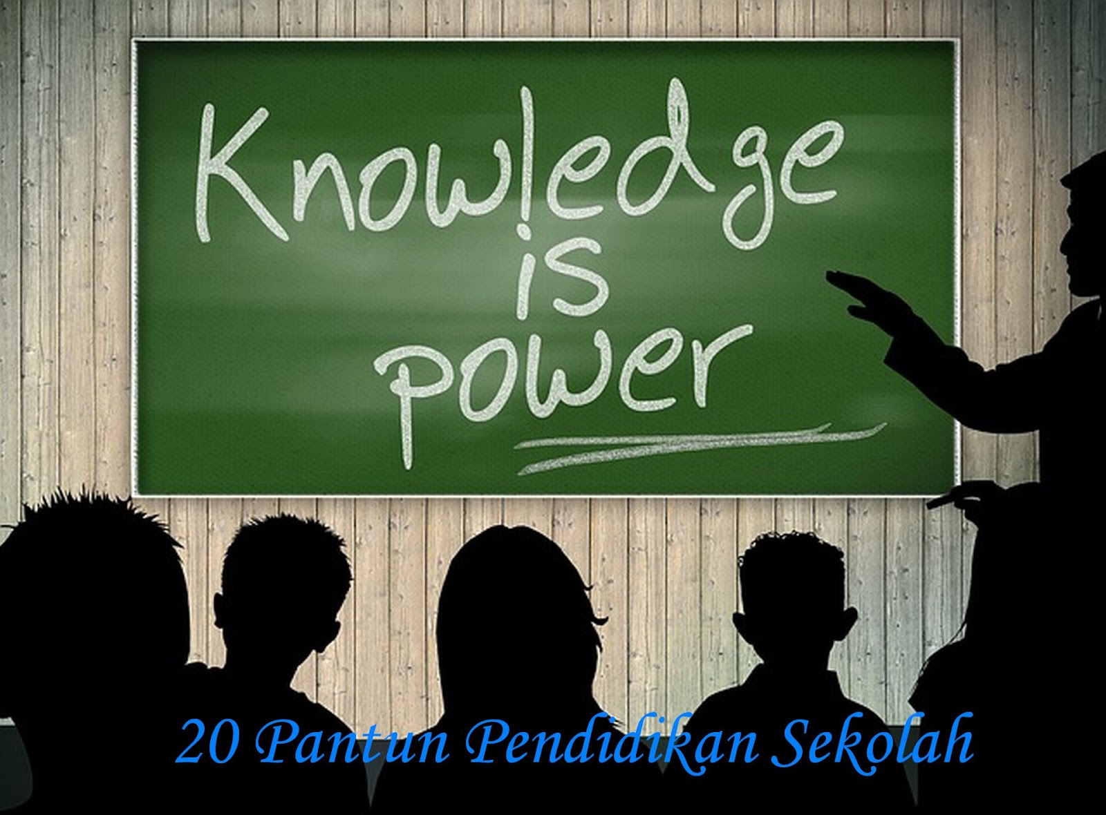 20 Pantun Pendidikan Sekolah Pilihan