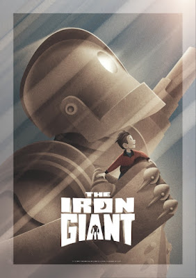 Brad Bird “Iron Giant Signature Edition” Giclee Print by Dark Hall Mansion