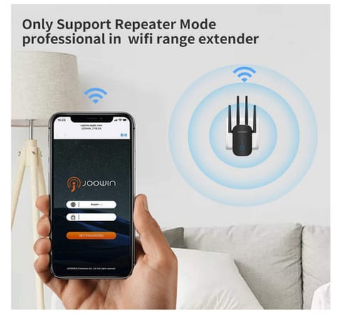 JOOWIN 1200Mbps 2.4 & 5GHz WiFi Range Extender