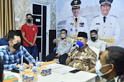 H Syamsuddin Uti Ikuti Rakoor Bersama BNPB Pusat Secara Virtual