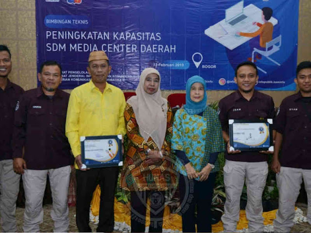 Humas Protokoler Provinsi Gorontalo Jadi Media Center Teraktif 2019